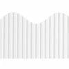 Bordette Scalloped Decorative Border Roll, 2-1/4 Inch X 50 Feet, White
