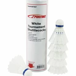 Sportime International Badminton Shuttlecocks, Nylon, Medium Speed, Set Of 6 9 Sportime International Badminton Shuttlecocks, Nylon, Medium Speed, Set Of 6 -schoolspecialty store 007667 B ecommfullsize