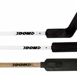 DOM Goalie Stick With Wood Shaft, 46 Inches