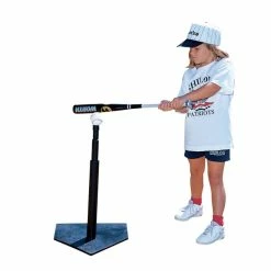 Sportime Adjustable Rubber Batting Tee, 21 To 37-1/2 Inches