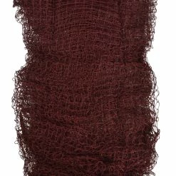 Sportime Deluxe Badminton Net, 22 X 2-1/2 Feet, Braided Rope Cable, Brown Net -schoolspecialty store 008978 B ecommfullsize