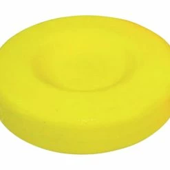 DOM SuperSafe Floor Hockey Puck, Yellow