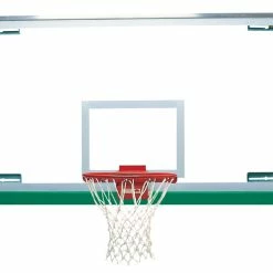 Bison Competition Tall Basketball Backboard, 72 X 2-1/4 X 48 Inches Backboard, Glass Backboard