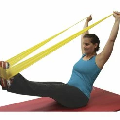 CanDo No-Latex X-Light Resistance Band, 50 Yards, Yellow -schoolspecialty store 020415 A ecommfullsize 1