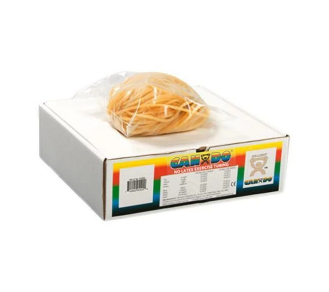 CanDo No-Latex XX-Light Resistance Tube, 100 Feet, Tan 3 CanDo No-Latex XX-Light Resistance Tube, 100 Feet, Tan