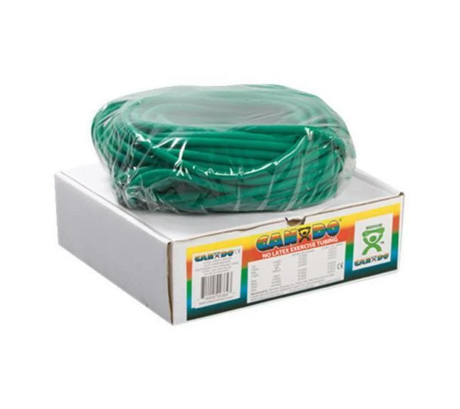 CanDo No-Latex Medium Resistance Tube, Green 3 CanDo No-Latex Medium Resistance Tube, Green