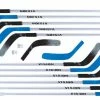 DOM Senior Vision Floor Hockey Stick Set, 52 Inches Blue/Black