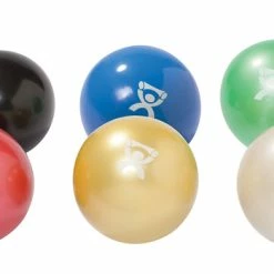 CanDo Soft Weight Ball Set, 4-1/2 Inches, Assorted Color, Set Of 6