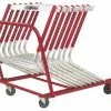 Gill Athletics Versatile Hurdle Cart, 10 Hurdles, Steel, Powder Coated -schoolspecialty store 025268 S ecommfullsize