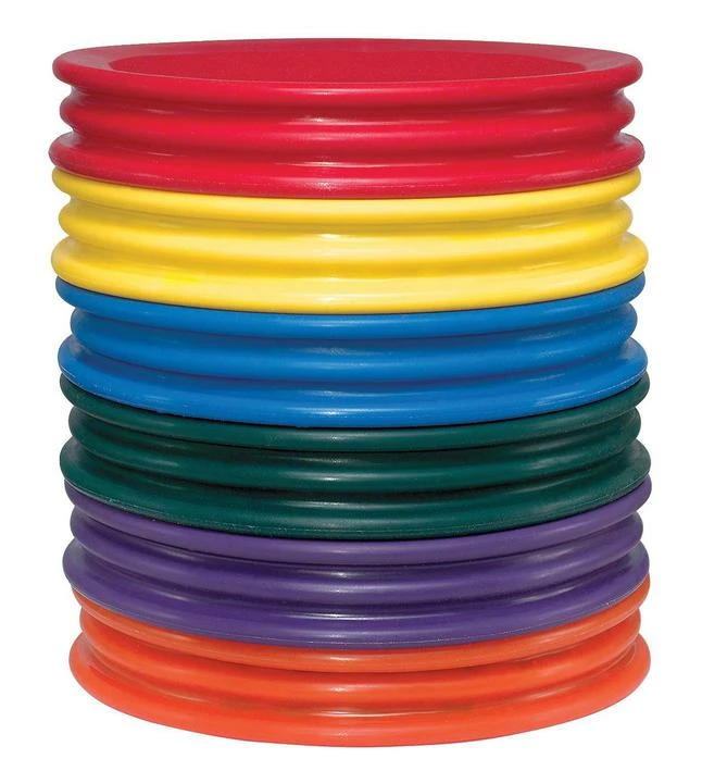 Sportime StabilityPads, 12-3/4 Inches, Assorted Colors, Set Of 6 3 Sportime StabilityPads, 12-3/4 Inches, Assorted Colors, Set Of 6