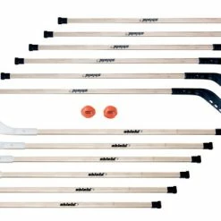 Shield Middle School Outdoor Wooden Floor Hockey Stick, 42 Inches