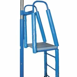 Jaypro Steel Tubing Frame Adjustable Referee Stand, Blue