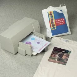 Avery 3275 Iron-On Light Fabric Transfers, 8-1/2 X 11 Inches, Pack Of 12