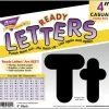TREND Enterprises, Inc. Trend Enterprises Casual Ready Letters, 4 Inches, Black, Set Of 183 -schoolspecialty store 080041 ecommfullsize