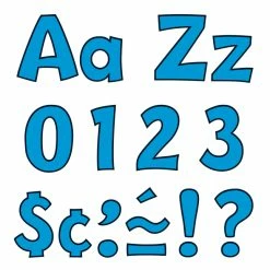 TREND Enterprises, Inc. Trend Enterprises Playful Ready Letters, 4 Inches, Blue, Set Of 216 -schoolspecialty store 080049 B ecommfullsize
