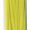 Creativity Street Standard Chenille Stems, 1/8 X 12 Inches, Yellow, Pack Of 100 -schoolspecialty store 085821 ecommfullsize