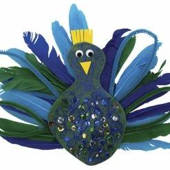 Creativity Street Short Colored Duck Quills, 3 To 5 Inches, Assorted Colors, 1/2 Ounce Bag -schoolspecialty store 085834 C ecommfullsize 1