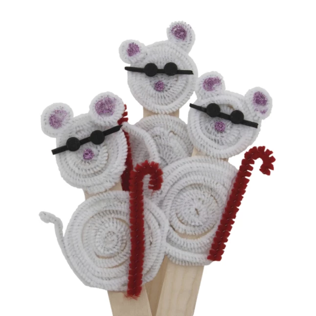 Creativity Street Standard Chenille Stems, 1/8 X 12 Inches, White, Pack Of 100 4 Creativity Street Standard Chenille Stems, 1/8 X 12 Inches, White, Pack Of 100 - Image 2