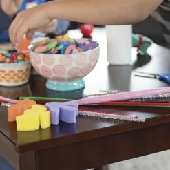 Creativity Street Jumbo Chenille Stems Classroom Pack, 1/8 X 12 Inches, Various Color, Pack Of 1000 -schoolspecialty store 085861 B ecommfullsize