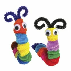 Creativity Street Jumbo Chenille Stem Multi-Purpose, 1/4 X 12 Inches, Assorted Color, Pack Of 100 -schoolspecialty store 085873 B ecommfullsize