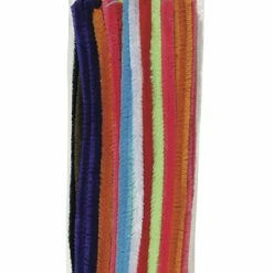 Creativity Street Giant Chenille Stem, 12 Millimeters X 12 Inches, Assorted Color, Set Of 50