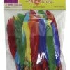 Creativity Street Short Colored Duck Quills, 3 To 5 Inches, Assorted Colors, 1/2 Ounce Bag -schoolspecialty store 086309 ecommfullsize