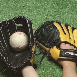 Sportime Yeller Left-Handed Thrower Baseball Glove, Intermediate, Ages 10 To 16