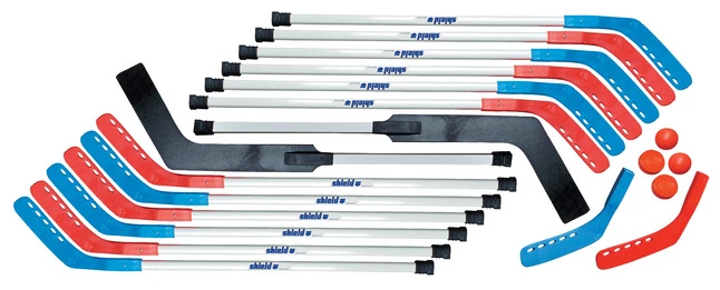 Shield Deluxe Indoor Floor Hockey Set, 42 Inches 3 Shield Deluxe Indoor Floor Hockey Set, 42 Inches
