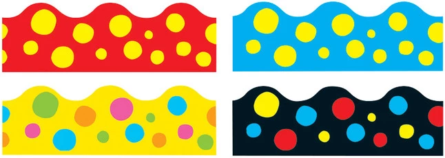 TREND Enterprises, Inc. Trend Enterprises Lotsa Spots Terrific Trimmer, 2-1/4 X 156 In, Pack Of 48 3 TREND Enterprises, Inc. Trend Enterprises Lotsa Spots Terrific Trimmer, 2-1/4 X 156 In, Pack Of 48