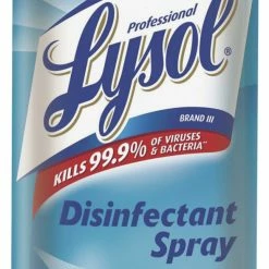 Lysol Professional Disinfectant Spray, Fresh Scent, 19 Ounces, Pack Of 12