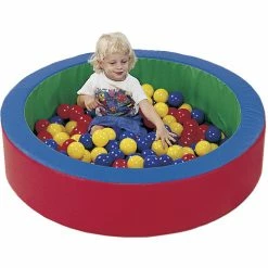 Childrens Factory Children's Factory Soft Mini-Nest Ball Pool, 44 X 44 X 10 Inches, Set Of 175 Balls