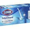 Clorox ToiletWand, Plastic Handle, Blue, White
