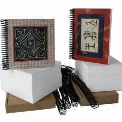 Sax Spiral Bookmaking Classroom Pack, 5 X 7 Inches, Pack Of 12