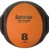 Aeromat Dual Grip Power Medicine Ball, 8 Pounds, Orange And Black -schoolspecialty store 1290473 ecommfullsize