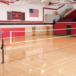 Spalding SES110 Elite Steel Volleyball Net System, 3 Inch -schoolspecialty store 1303241 G ecommfullsize
