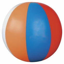 Champion Sports Heavy-Duty Beach Ball, 36 Inches, Colors May Vary