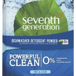 Seventh Generation Biodegradable Dishwashing Detergent Powder, 45 Ounces, Unscented