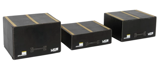 UCS INC UCS Plyo-Safe G2 Rectangular Plyo Block Set, 12/18/24 X 30 X 36 Inches, Dense Foam, Knife Coated Vinyl, Set Of 3 3 UCS INC UCS Plyo-Safe G2 Rectangular Plyo Block Set, 12/18/24 X 30 X 36 Inches, Dense Foam, Knife Coated Vinyl, Set Of 3