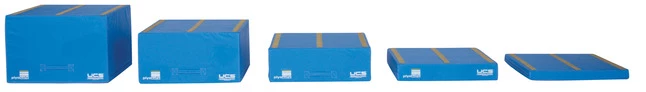 UCS INC UCS Plyo-Safe G2 Rectangular Plyo Block Set, 3/6/12/18/24 X 30 X 36 Inches, Dense Foam, Knife Coated Vinyl, Set Of 5 3 UCS INC UCS Plyo-Safe G2 Rectangular Plyo Block Set, 3/6/12/18/24 X 30 X 36 Inches, Dense Foam, Knife Coated Vinyl, Set Of 5