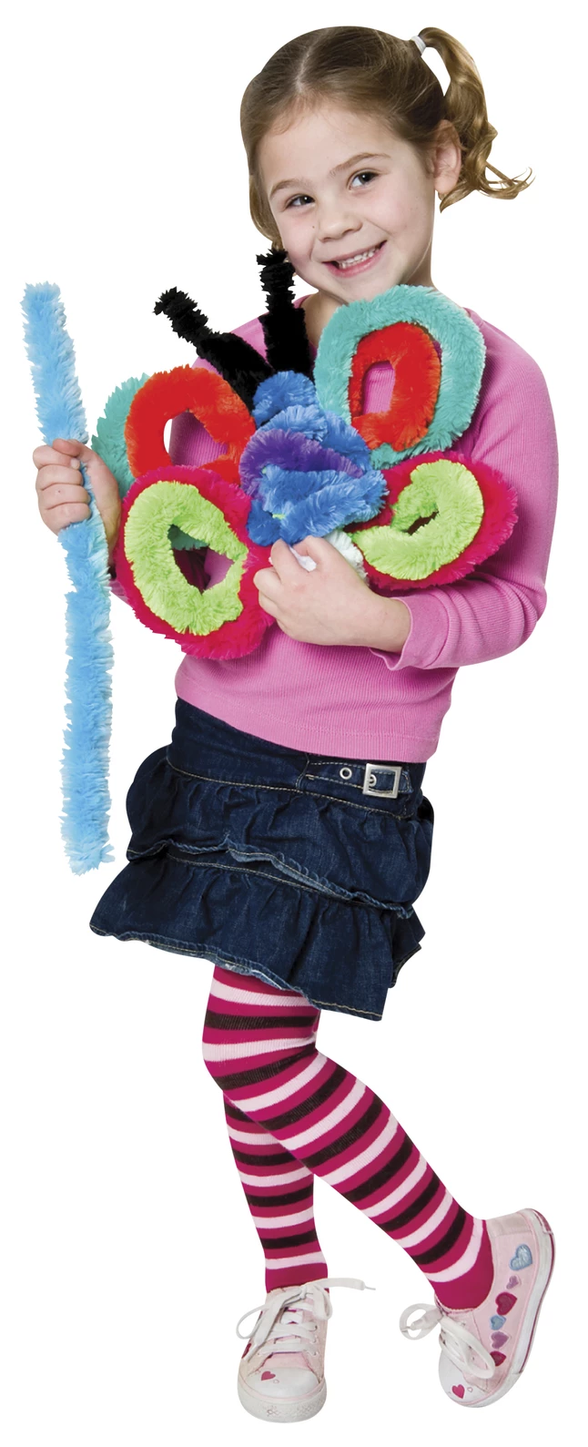 Creativity Street Super Colossal Pipe Cleaners, 1 X 18 Inches, Assorted Colors, Set Of 24 6 Creativity Street Super Colossal Pipe Cleaners, 1 X 18 Inches, Assorted Colors, Set Of 24 - Image 4