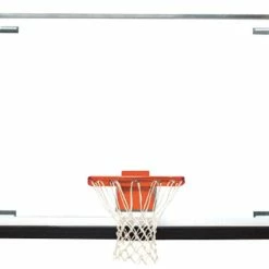 Bison Competition Official Tall Unbreakable Basketball Backboard, 72 X 48 Inches, Glass Backboard