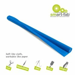 Smart-Fab Non-Woven Fabric Roll, 48 In X 40 Ft, Blue -schoolspecialty store 1394897 B ecommfullsize