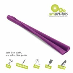 Smart-Fab Non-Woven Fabric Roll, 48 In X 40 Ft, Dark Purple -schoolspecialty store 1394899 B ecommfullsize