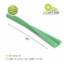 Smart-Fab Non-Woven Fabric Roll, 48 In X 40 Ft, Grass Green -schoolspecialty store 1394900 A ecommfullsize 1