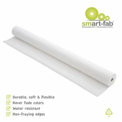 Smart-Fab Non-Woven Fabric Roll, 48 In X 120 Ft, White 7 Smart-Fab Non-Woven Fabric Roll, 48 In X 120 Ft, White -schoolspecialty store 1394906 C ecommfullsize