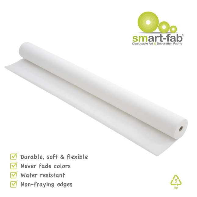 Smart-Fab Non-Woven Fabric Roll, 48 In X 120 Ft, White 4 Smart-Fab Non-Woven Fabric Roll, 48 In X 120 Ft, White - Image 2