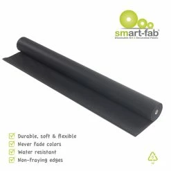 Smart-Fab Non-Woven Fabric Roll, 48 Inches X 120 Feet, Black, Each 9 Smart-Fab Non-Woven Fabric Roll, 48 Inches X 120 Feet, Black, Each -schoolspecialty store 1394907 C ecommfullsize