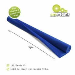 Smart-Fab Non-Woven Fabric Roll, 48 In X 120 Ft, Dark Blue -schoolspecialty store 1394910 A ecommfullsize