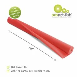 Smart-Fab Non-Woven Fabric Roll, 48 In X 120 Ft, Red -schoolspecialty store 1394914 A ecommfullsize