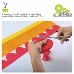 Smart-Fab Non-Woven Fabric Roll, 48 In X 120 Ft, Red -schoolspecialty store 1394914 D ecommfullsize 1